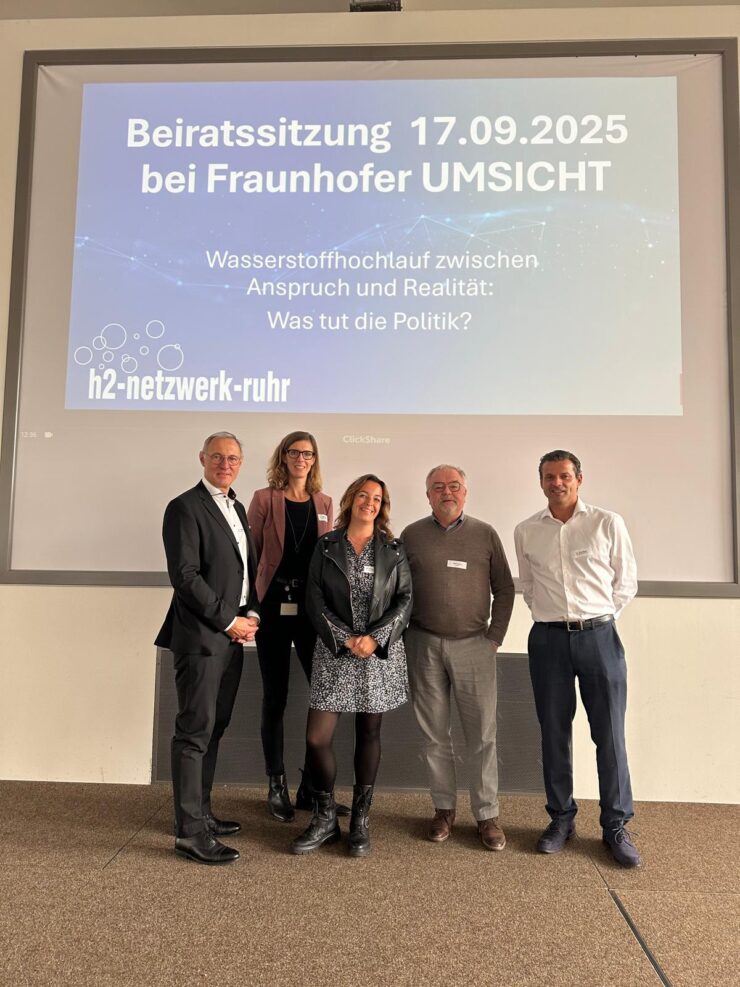 Von links: Bernd Pitschak, Esther Stahl, Dr. Désirée Schulte, Jens Geier und Dr. Arnt Baer