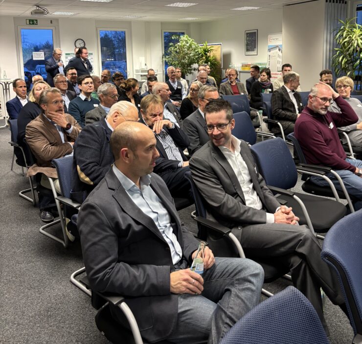 Der Konferenzraum des Anwenderzentrums h2herten war gut gefüllt.